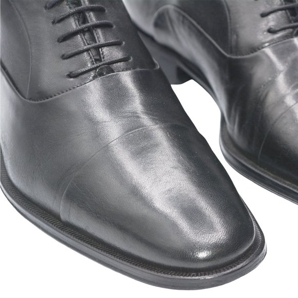 Handmade Bruno Magli Mens Dress Cap-Toe Oxfords - Made in Italy - Classy & Chic! - Picture 5 of 16